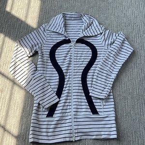 Lulu lemon striped jacket